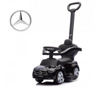 Pojazd z rączką MERCEDES C-Class czarny