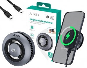 AUKEY LC-G10 Qi2 15W chłodząca ładowarka bezprzewodowa MagSafe USB-C