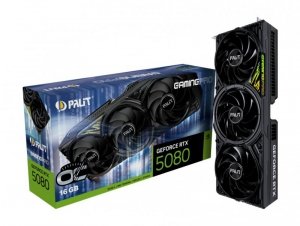 Palit Karta graficzna RTX 5080 GAMING PRO OC 16GB GDDR7 256bit 3DP/HDMI