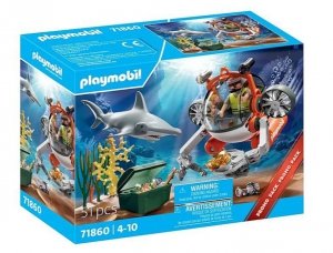 Playmobil Zestaw z figurkami 71860 Poszukiwania skarbu łodzią podwodną