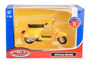 Daffi Skuter MSZ 1:18 1976 VESPA 200 Rally żółty
