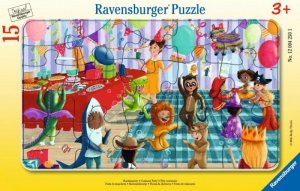 Puzzle 15 Costume Party Frame