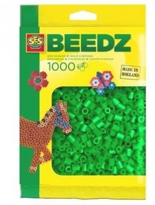 Koraliki do prasowania zielone 1000szt