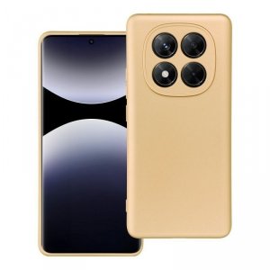 Futerał do Xiaomi Redmi Note 14 PRO 5G Metallic złoty