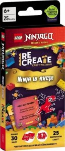 Lego Ninjago. Recreate. Karty wyzwań. Ninja w akcj