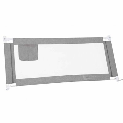 Barierka do łóżka ochronna zabezpieczenie blokada osłona 160cm szara