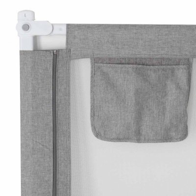 Barierka do łóżka ochronna zabezpieczenie blokada osłona 140cm szara