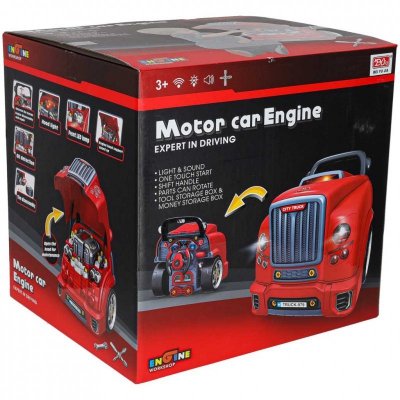 Ciężarówka silnik do rozkręcania zestaw mechanika ruchome elementy