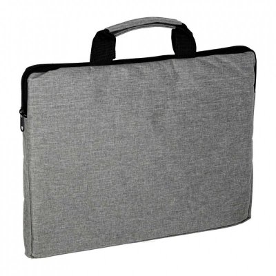 Torba na laptopa 15,6 cali etui pokrowiec teczka damska męska szara