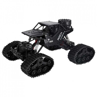 Samochód zdalnie sterowany na pilota RC Rock Crawler 4x4 LHC012 auto 2w1 czarny
