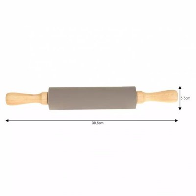 WAŁEK SILIKONOWY DO CIASTA 39cm KINGHOFF KH-1628