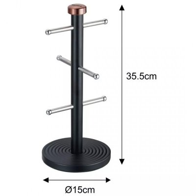 STOJAK UCHWYT NA KUBKI FILIŻANKI KLAUSBERG KB-7716