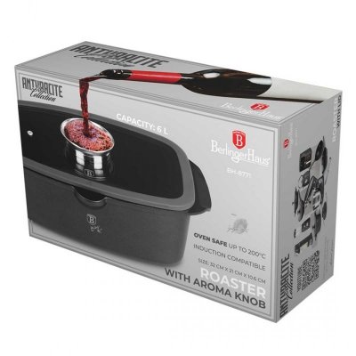 BRYTFANNA TYTANOWA Z AROMATYZEREM BERLINGER HAUS BH-8771 ANTRACITE