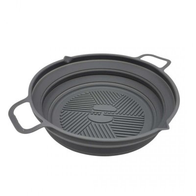 WKŁAD SILIKONOWY DO FRYTOWNICY SKŁADANY OKRĄGŁY 19cm