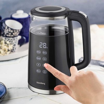 CZAJNIK ELEKTRYCZNY 1,7L KLAUSBERG KB-7894 LED REGULACJA TEMPERATURY