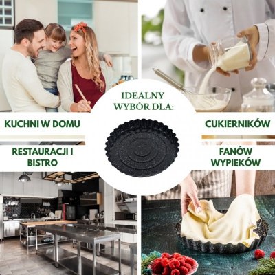 BLACHA FORMA DO TARTY Ø28cm KINGHOFF KH-1956