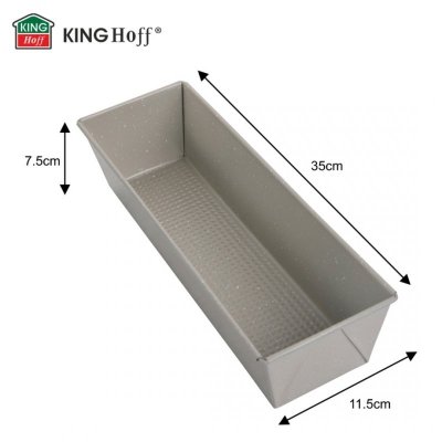 FORMA KEKSÓWKA DO CHLEBA PASZTETU 35x11,5cm KINGHOFF KH-1973