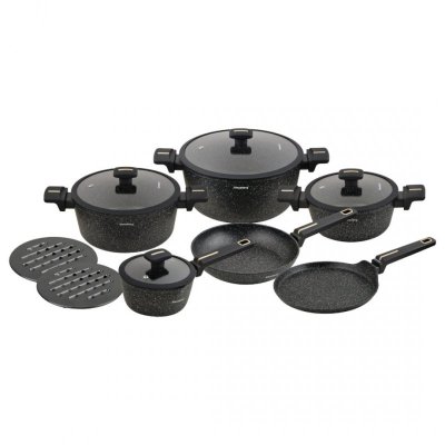 ZESTAW 12 ELEM. GARNKÓW MARMURKOWYCH KLAUSBERG KB-7966