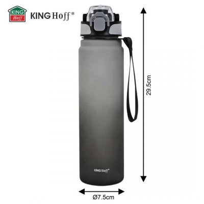 BUTELKA BIDON NA WODĘ 1L KINGHOFF KH-2008