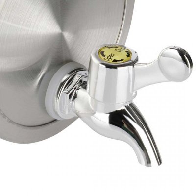 SŁÓJ SZKLANY 3,3l DO NAPOJÓW Z KRANIKIEM PŁASKI DO LODÓWKI 139837