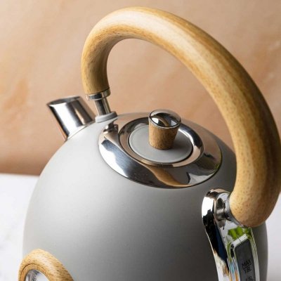 CZAJNIK ELEKTRYCZNY 1,8L Z TERMOMETREM KLAUSBERG KB-9009 RETRO