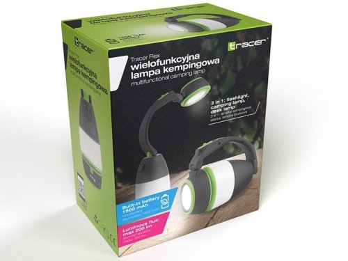 Tracer Lampa kempingowa wielofunkcyjna Flex