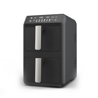 Feel-Maestro Frytownica beztłuszczowa podwójna pionowa 5l + 5l  2400W  MR-761