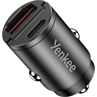 Ładowarka samochodowa CAR 02 Power Delivery 30W USB-A, USB-C