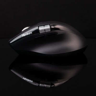 Mysz bezprzewodowa, akumulator, Dual 2xBT +USB2,4G Flying Scroll