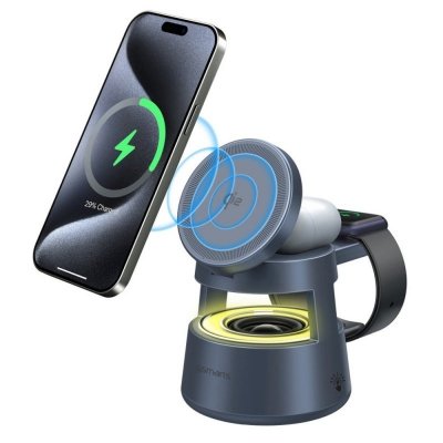 Stacja ładująca Aura Sound Qi2 Szara