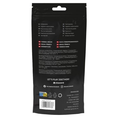 Pasta termoprzewodząca Glacier 18W/mK 2g TG-05