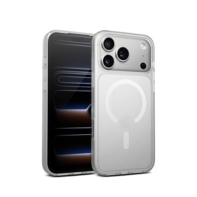 Etui Hybrid Matte Magnetic Etui MagSafe iPhone 17 Pro Białe