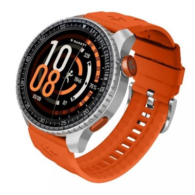Smartwatch Compass GPS srebrny