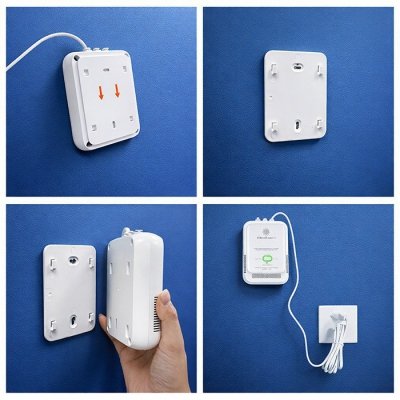 Czujnik wycieku gazu ziemnego | detektor CH4 | NG | Tuya | Wi-Fi | alarm 85dB | LED