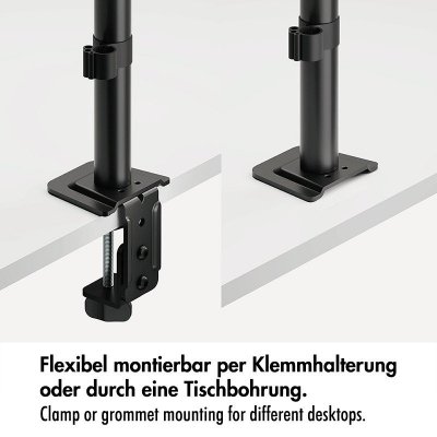 Uchwyt do monitora 17 - 32', max 10kg., stalowy