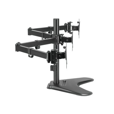 Uchwyt na 3 monitory, 17-27 cali, max 7kg na ramie