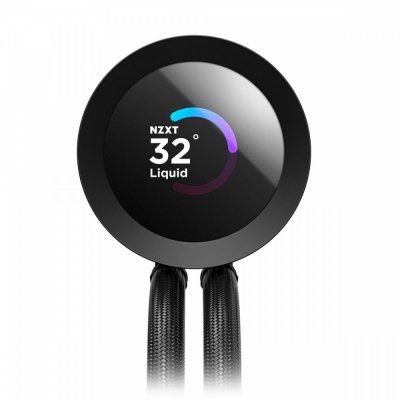 Chłodzenie wodne Kraken PLUS 240 RGB LCD czarne