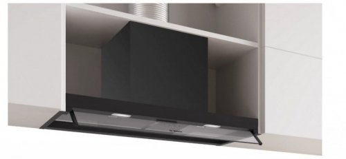 Okap zintegrowany DBB85CC60  Serie 4 80 czarny czyste szkło