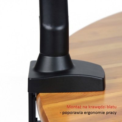 ART Uchwyt biurkowy na sprężynie gazowej do 1 monitora LCD/LED 13-27&quot;            L-11GD
