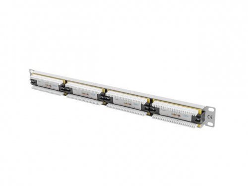 Lanberg Patch Panel 24 Port 1U Kat.6 szary