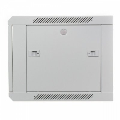 Digitus Szafa wisząca jednosekcyjna 19&quot; 6U 368/600/450mm, drzwi szklane, szara (RAL 7035)