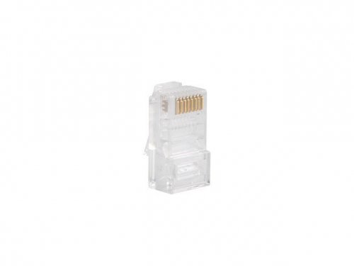 Lanberg Wtyk sieciowy RJ45 8P8C kat.5E UTP (100szt) do linki i do drutu