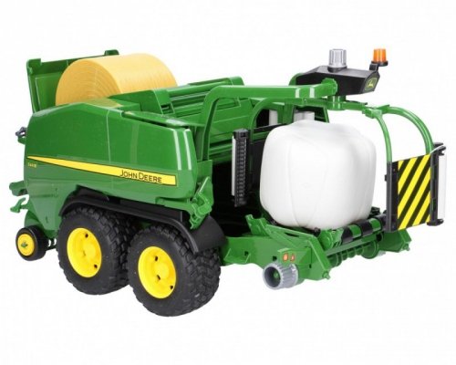 BRUDER Prasa rolująca do słomy John Deere C441R