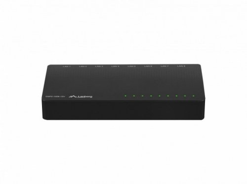 Lanberg Swich DSP2-1008-12V 8X 1GB/S DES. DSP2-1008-12V