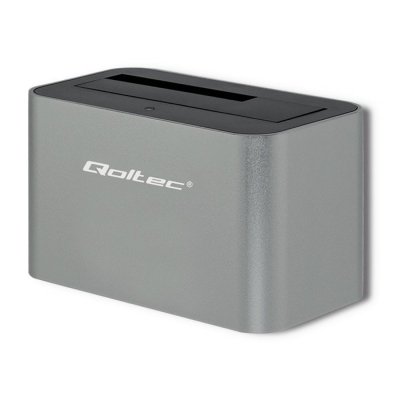 Qoltec Stacja dokująca dysków HDD/SSD | 2.5&quot;/3.5&quot; SATA | USB 3.0