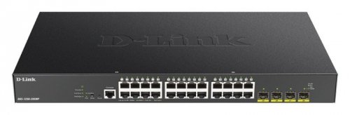 D-Link Przełącznik DGS-1250-28XMP 24GE PoE+ 4SFP+