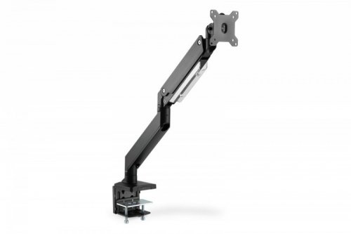 Digitus Ramię biurkowe pojedyncze z zaciskiem, 1xLCD, max. 35&quot;, max. obciążenie 15kg, ze sprężyną gazową