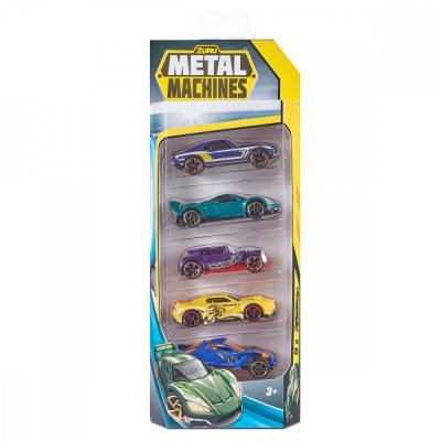 ZURU Metal Machines Auta 5-pak Seria 2
