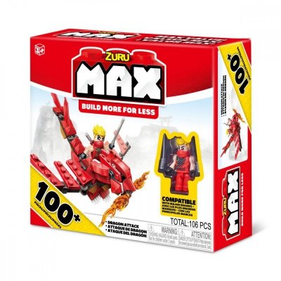 ZURU Max Build Zestaw klocków 100+ elementów mix