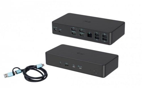 i-tec Stacja dokująca USB 3.0 / USB-C / Thunderbolt 3 Professional Dual 4K Display Docking Station Generation 2 + Power Delivery